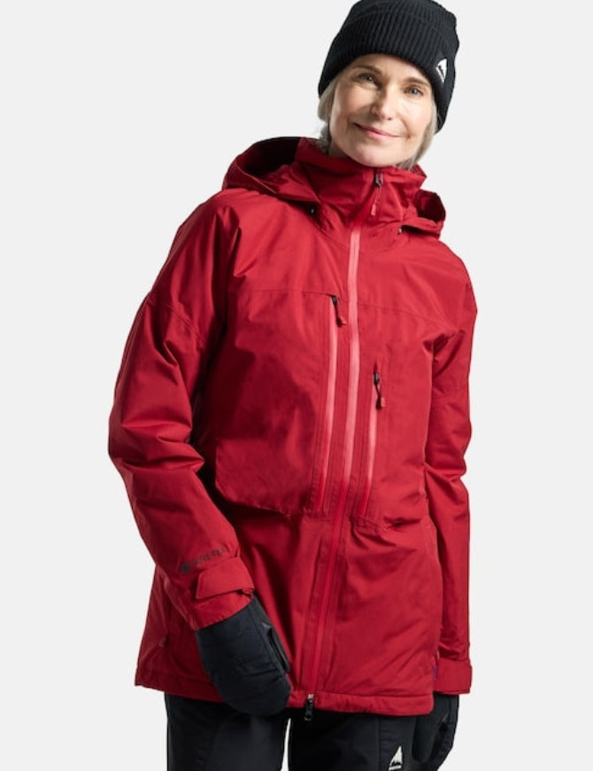 Burton Pillowline Women's GORE-TEX 2L Jacket 2025 | Deep Red